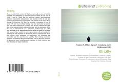 Eli Lilly kitap kapağı