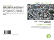 Housing in Japan kitap kapağı