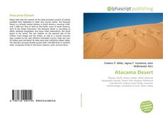 Atacama Desert kitap kapağı