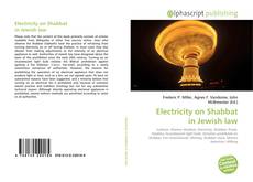 Buchcover von Electricity on Shabbat in Jewish law