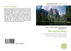 Buchcover von Metacomet Ridge