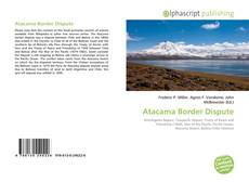 Buchcover von Atacama Border Dispute