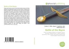 Battle of the Boyne kitap kapağı