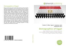 Couverture de Demographics of Egypt