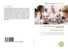 Couverture de Econophysics