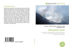 Buchcover von Chicxulub crater