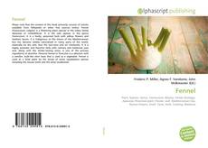Buchcover von Fennel