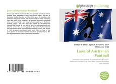 Buchcover von Laws of Australian Football