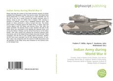 Buchcover von Indian Army during World War II
