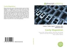 Copertina di Cavity Magnetron