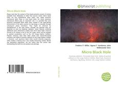 Copertina di Micro Black Hole