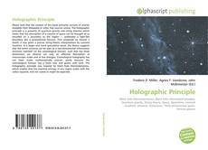 Capa do livro de Holographic Principle 