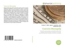 Capa do livro de Coercive Monopoly 