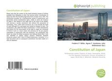 Copertina di Constitution of Japan