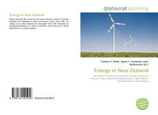 Copertina di Energy in New Zealand