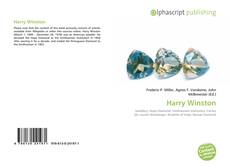 Copertina di Harry Winston