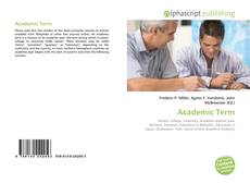 Copertina di Academic Term