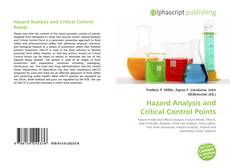 Couverture de Hazard Analysis and Critical Control Points