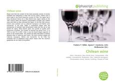 Borítókép a  Chilean wine - hoz