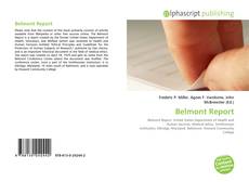Bookcover of Belmont Report