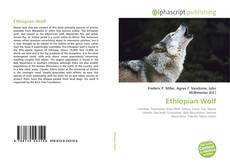 Copertina di Ethiopian Wolf