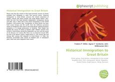 Copertina di Historical Immigration to Great Britain