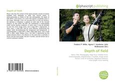 Copertina di Depth of field