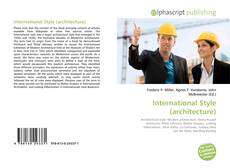Borítókép a  International Style (architecture) - hoz