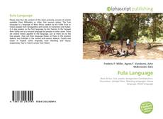 Fula Language kitap kapağı