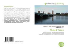 Ahmed Yassin kitap kapağı