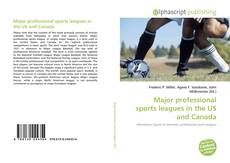 Couverture de Major professional sports leagues in the US and Canada