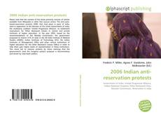Couverture de 2006 Indian anti-reservation protests