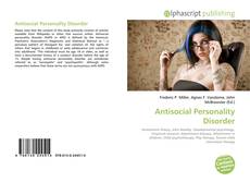 Copertina di Antisocial Personality Disorder