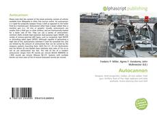 Bookcover of Autocannon