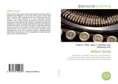Bookcover of Akbar Ganji