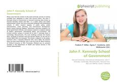 Bookcover of John F. Kennedy School of Government