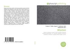 Couverture de Bitumen
