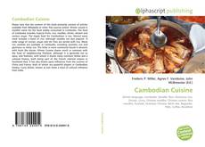 Bookcover of Cambodian Cuisine
