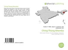Couverture de Ching-Thang Khomba