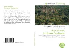 Bookcover of Guy Carleton, 1st Baron Dorchester
