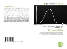 Portada del libro de Low-pass filter