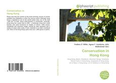Conservation in Hong Kong的封面