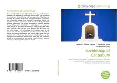 Archbishop of Canterbury kitap kapağı