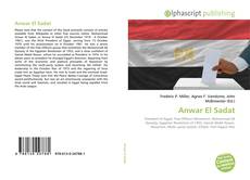 Copertina di Anwar El Sadat