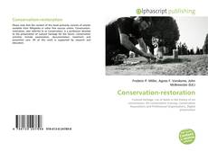Conservation-restoration的封面