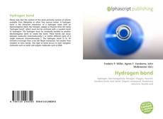 Copertina di Hydrogen bond