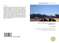 Обложка Henge