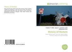Bookcover of History of Rockets