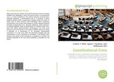 Bookcover of Constitutional Crisis
