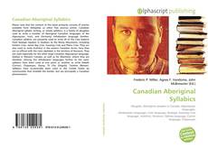 Bookcover of Canadian Aboriginal Syllabics